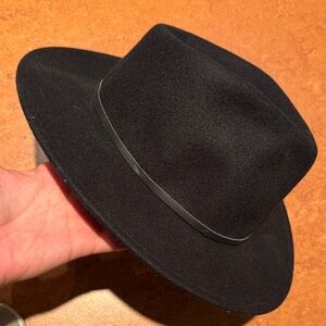 Classic Black Fedora Hat
